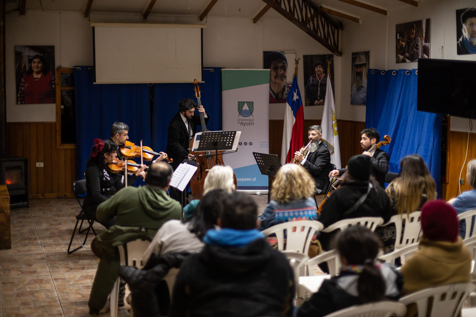 Con conciertos educacionales y a la comunidad culmina segunda itinerancia Orquesta de Cámara de la UAysén