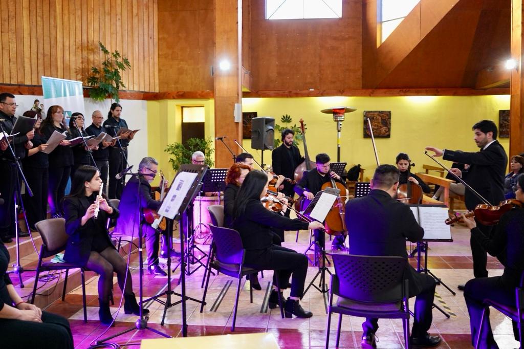 Más de 500 personas asistieron a concierto Canto para una Semilla en Coyhaique y Puerto Aysén
