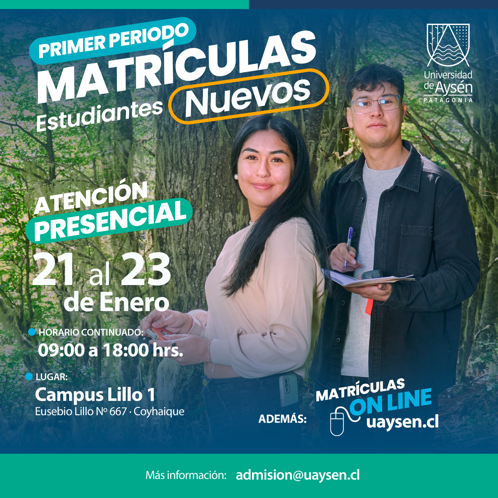 Matrículas Nuevos Estudiantes (1er periodo)