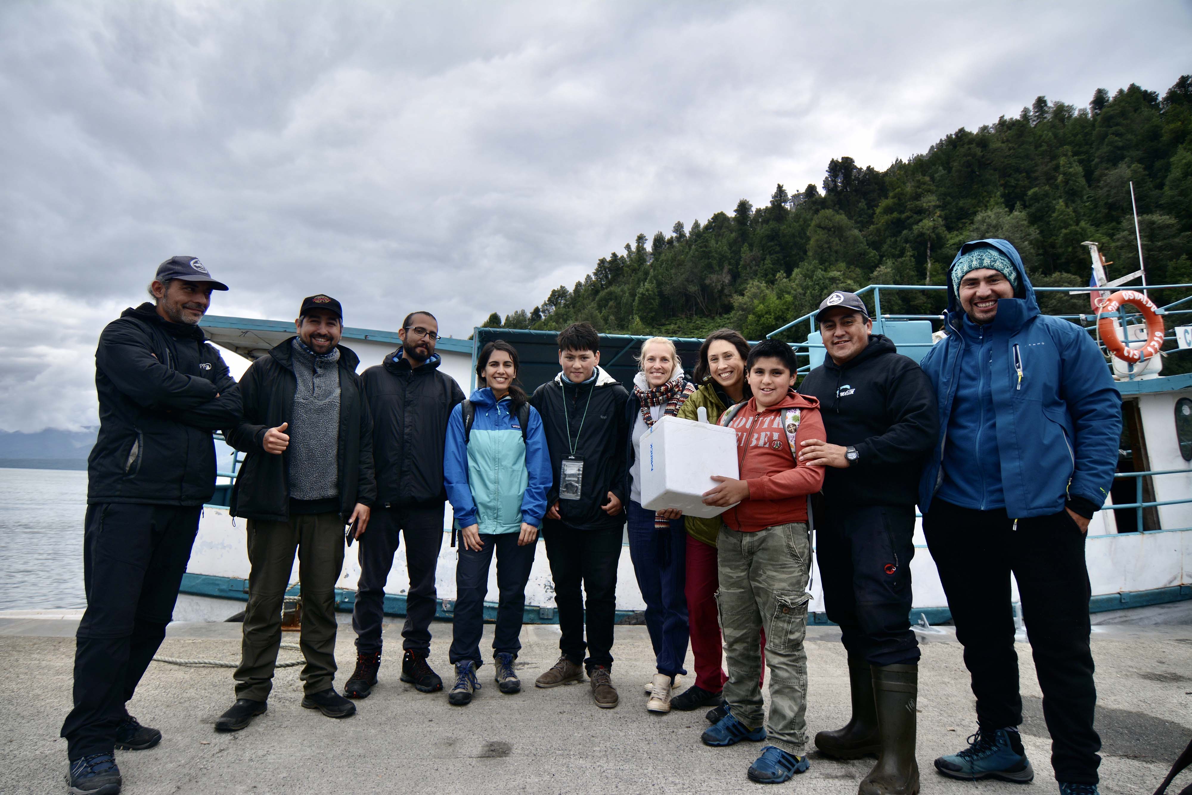 Revelando el ADN ambiental de los canales y fiordos de Aysén