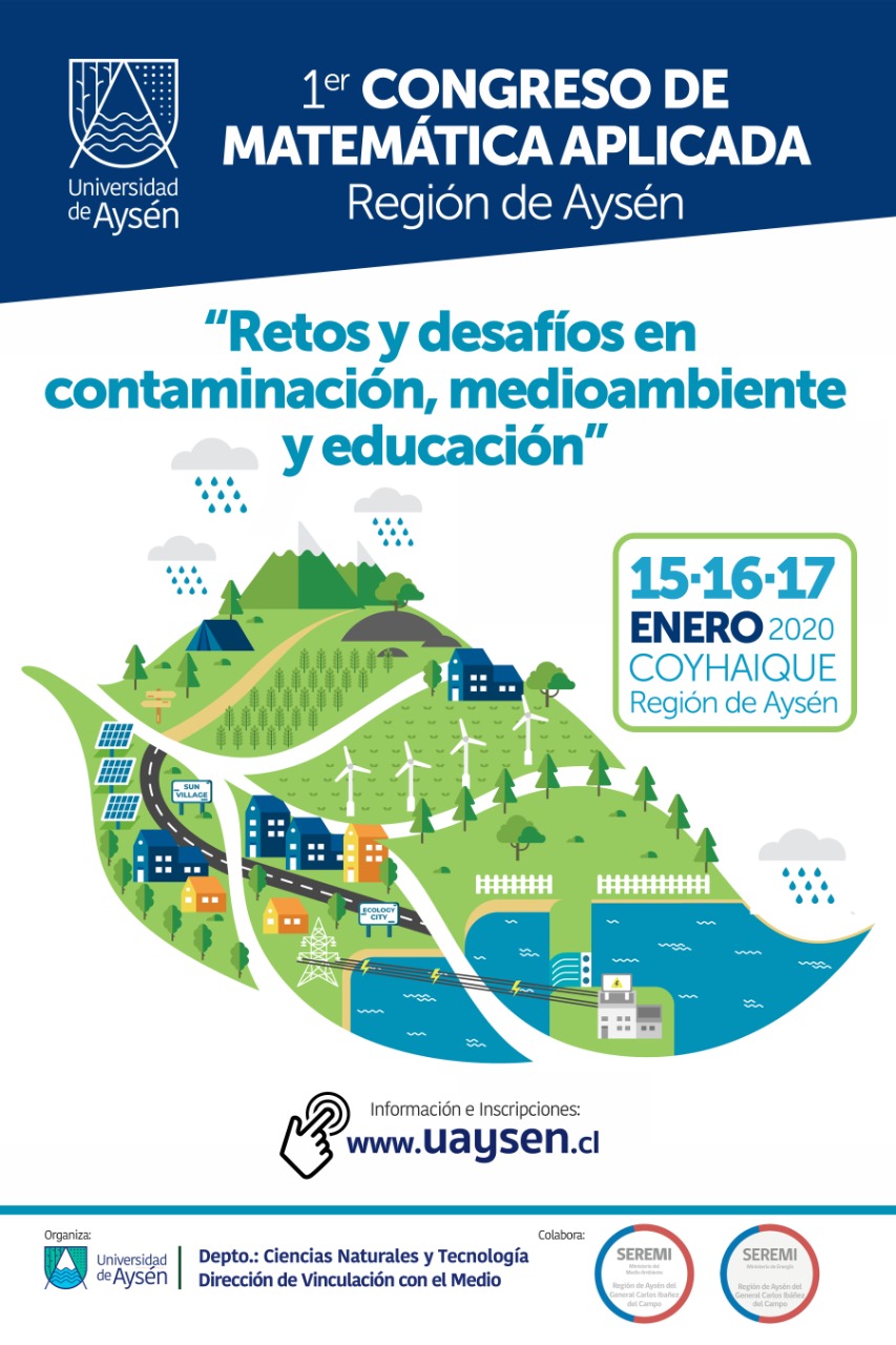 UAysén invita a congreso de matemática orientado a los retos  y desafíos en contaminación, medioambiente y educación