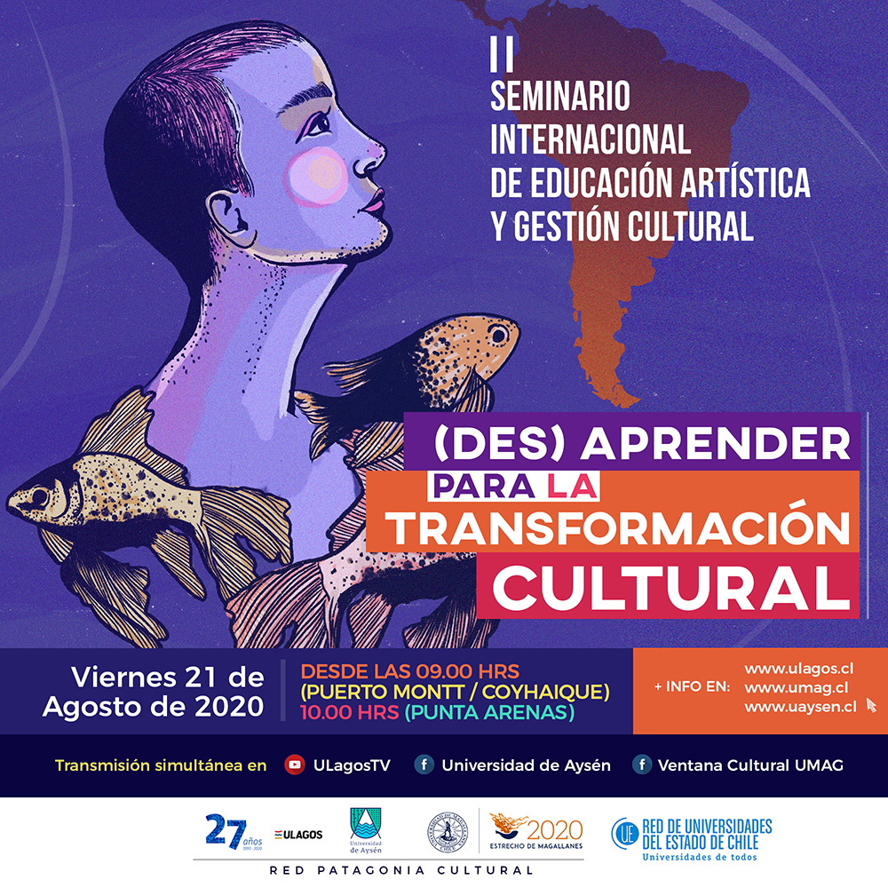 Red Patagonia Cultural realizó II Seminario Virtual Internacional de Educación Artística y Gestión Cultural