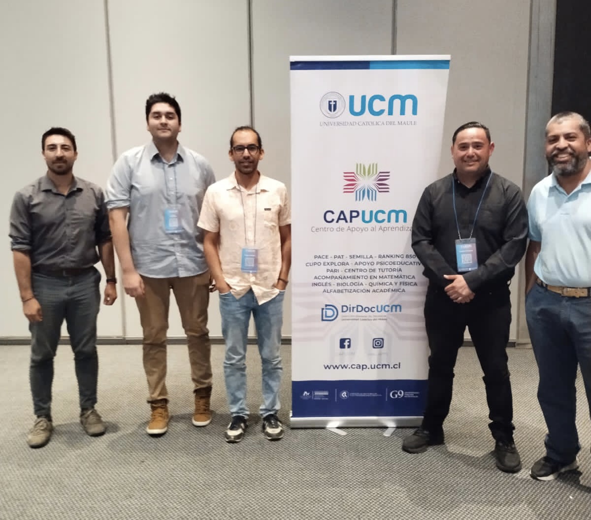 Equipo PACE UAysén expuso sus resultados en jornada de Universidad Católica del Maule