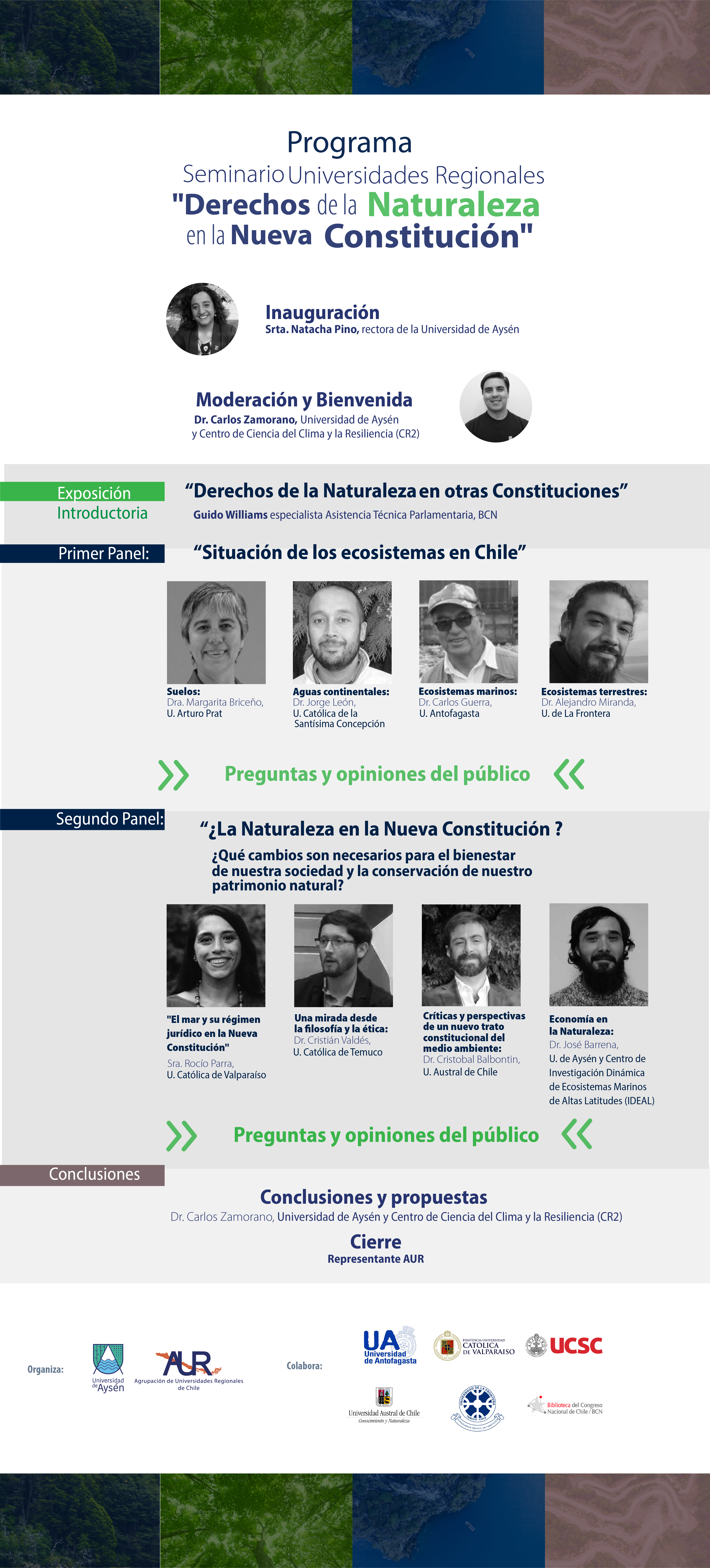 Seminario «Derechos de la Naturaleza en la Nueva Constitución»