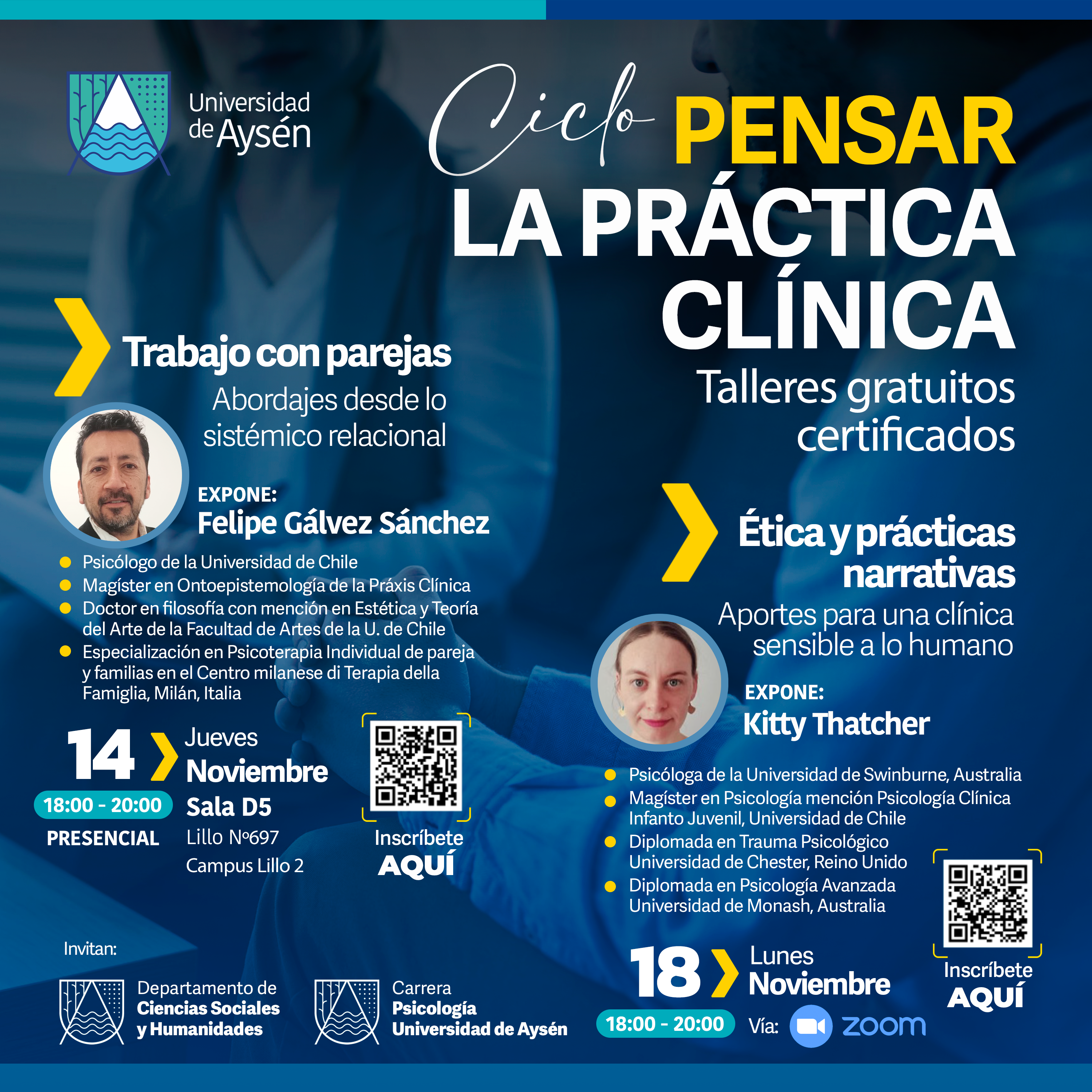 CICLO PENSAR LA PRÁCTICA CLÍNICA – Ética y prácticas narrativas – Aportes para una clínica sensible a lo humano