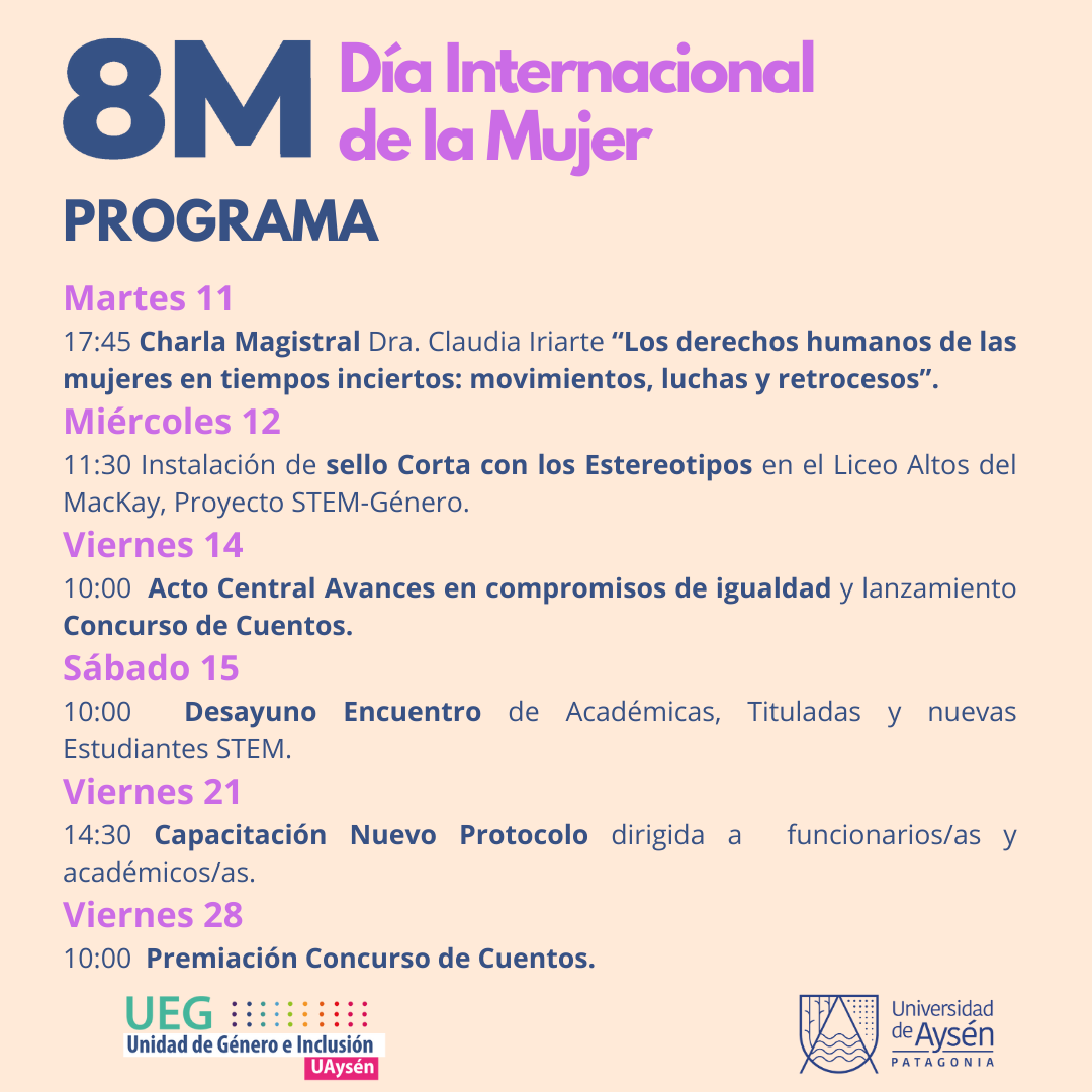 8M Día Internacional de la Mujer