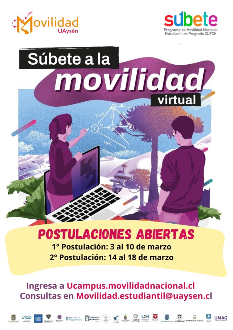 Súbete a la movilidad virtual – POSTULACIONES ABIERTAS