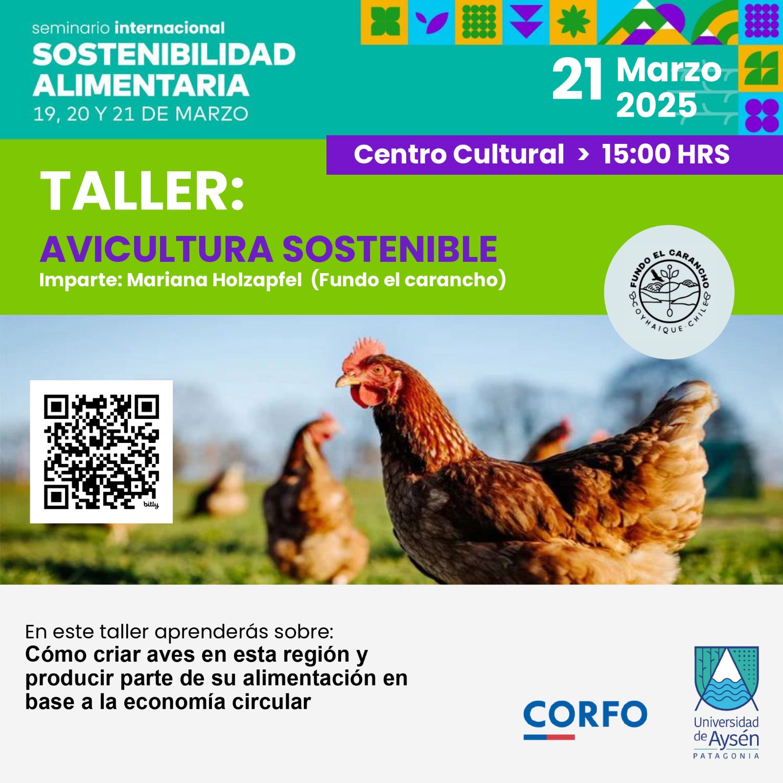 TALLER: AVICULTURA SOSTENIBLE