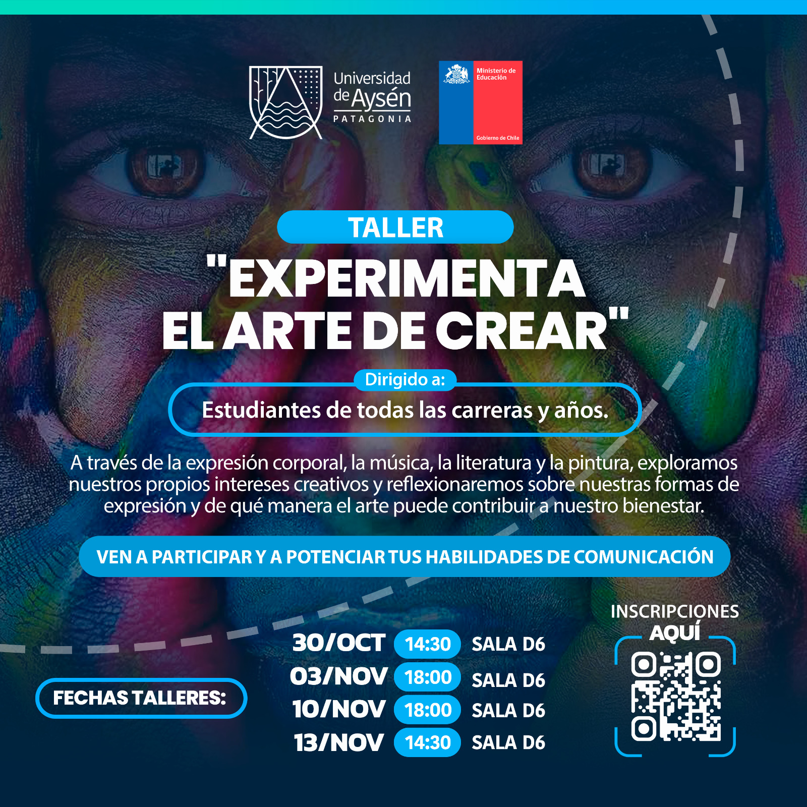 EXPERIMENTA EL ARTE DE CREAR