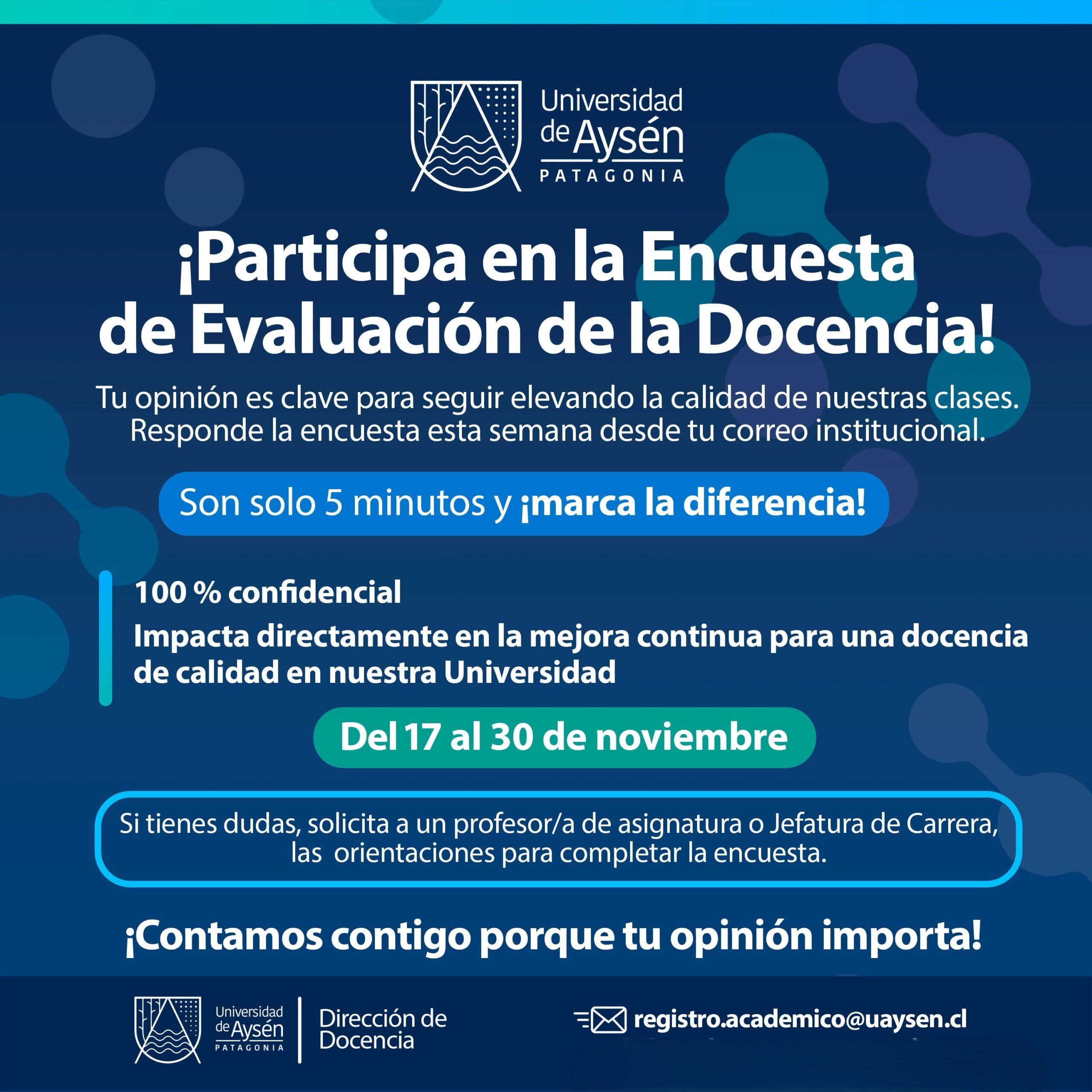Encuesta de Evaluación de la Docencia