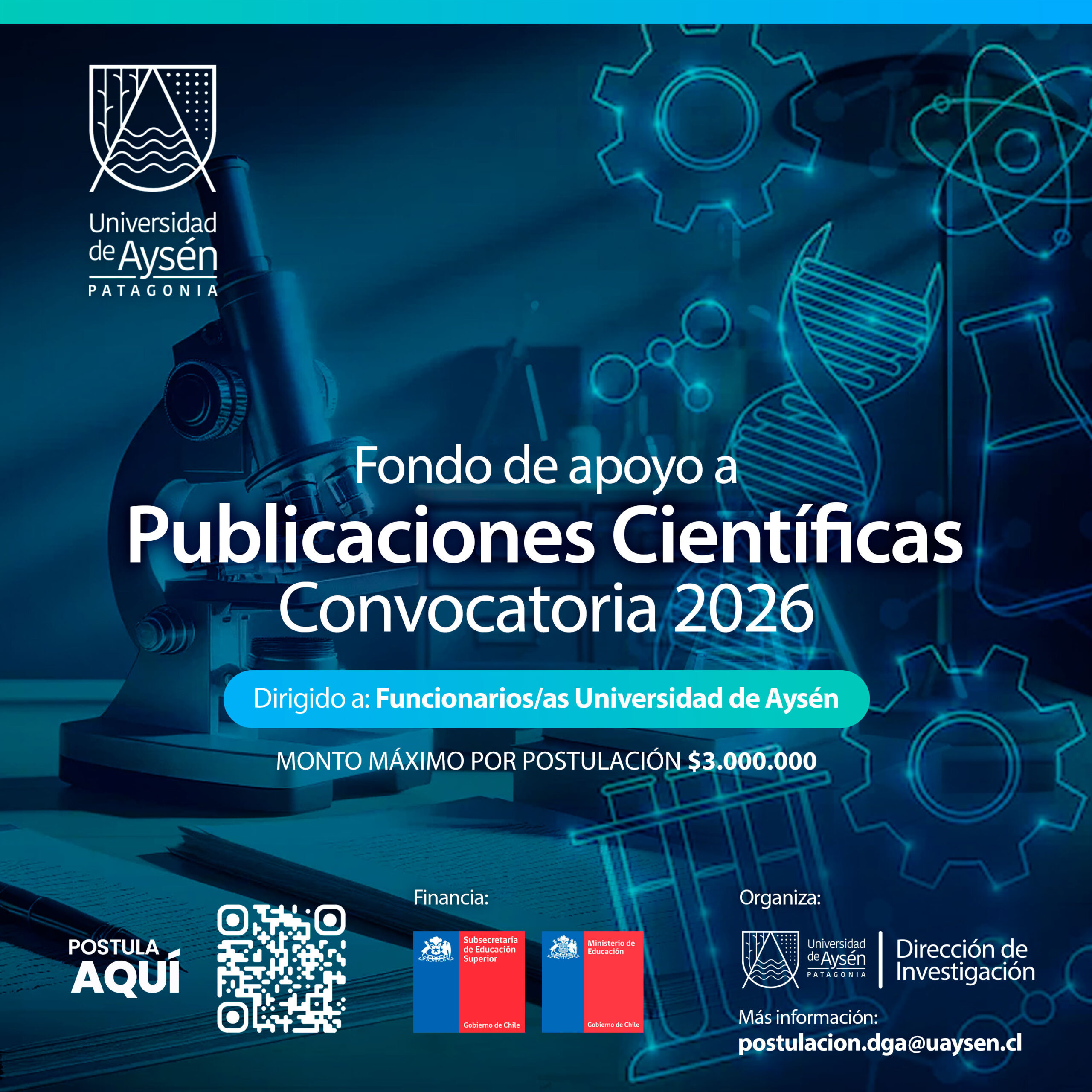 Fondo de Apoyo a Publicaciones Científicas para funcionarios y funcionarias