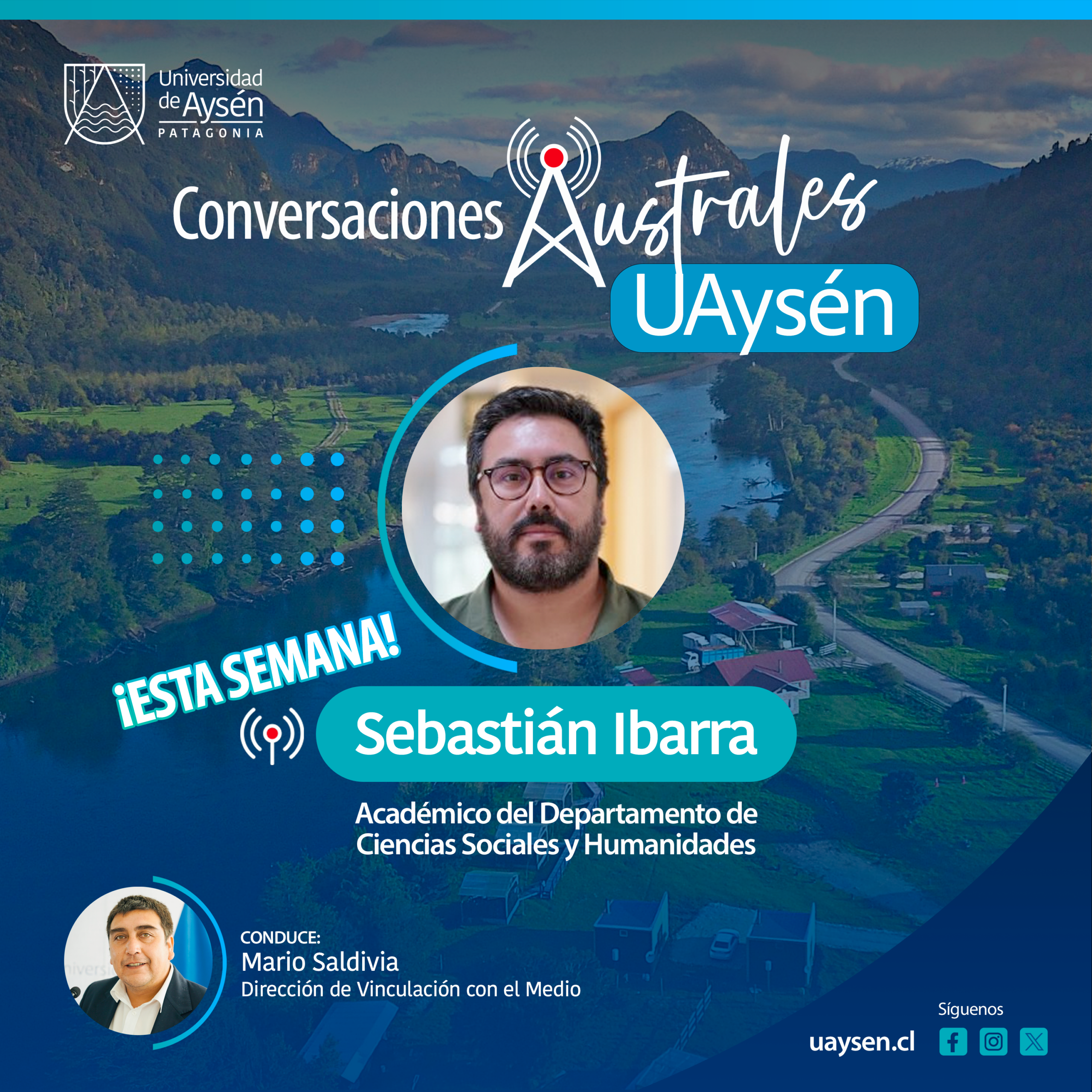 Sebastián Ibarra en Conversaciones Australes