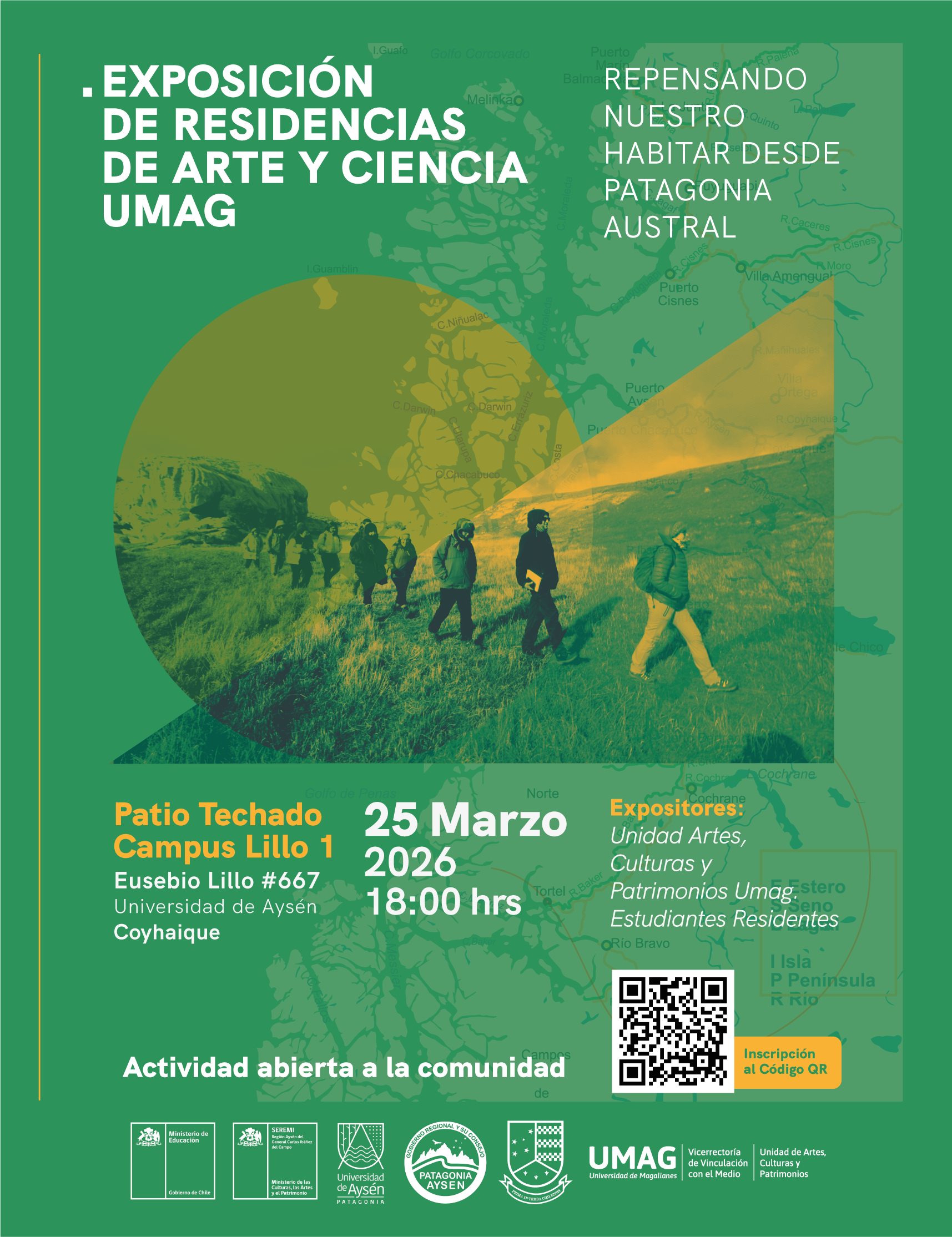 Exposición de Residencias de Arte y Ciencia UMAG