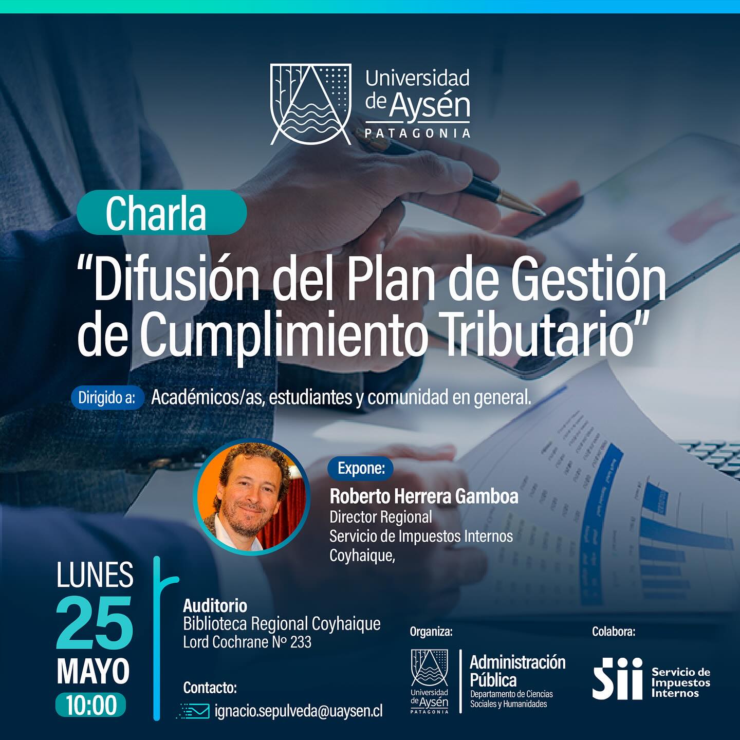 Charla “Difusión del Plan de Gestión de Cumplimiento Tributario”