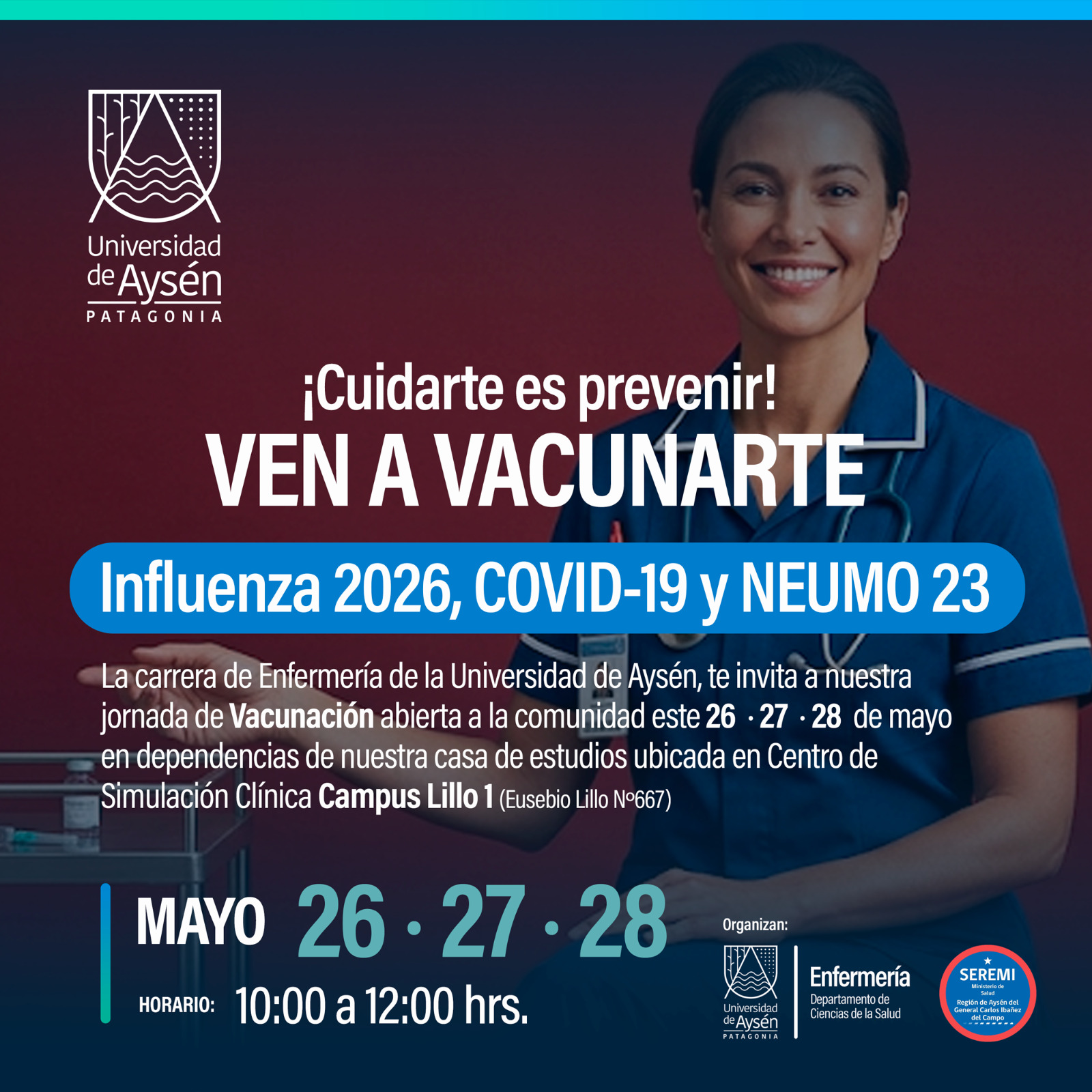 Jornada de Vacunaci&oacute;n: Influenza 2026, COVID-19 y Neumo 23