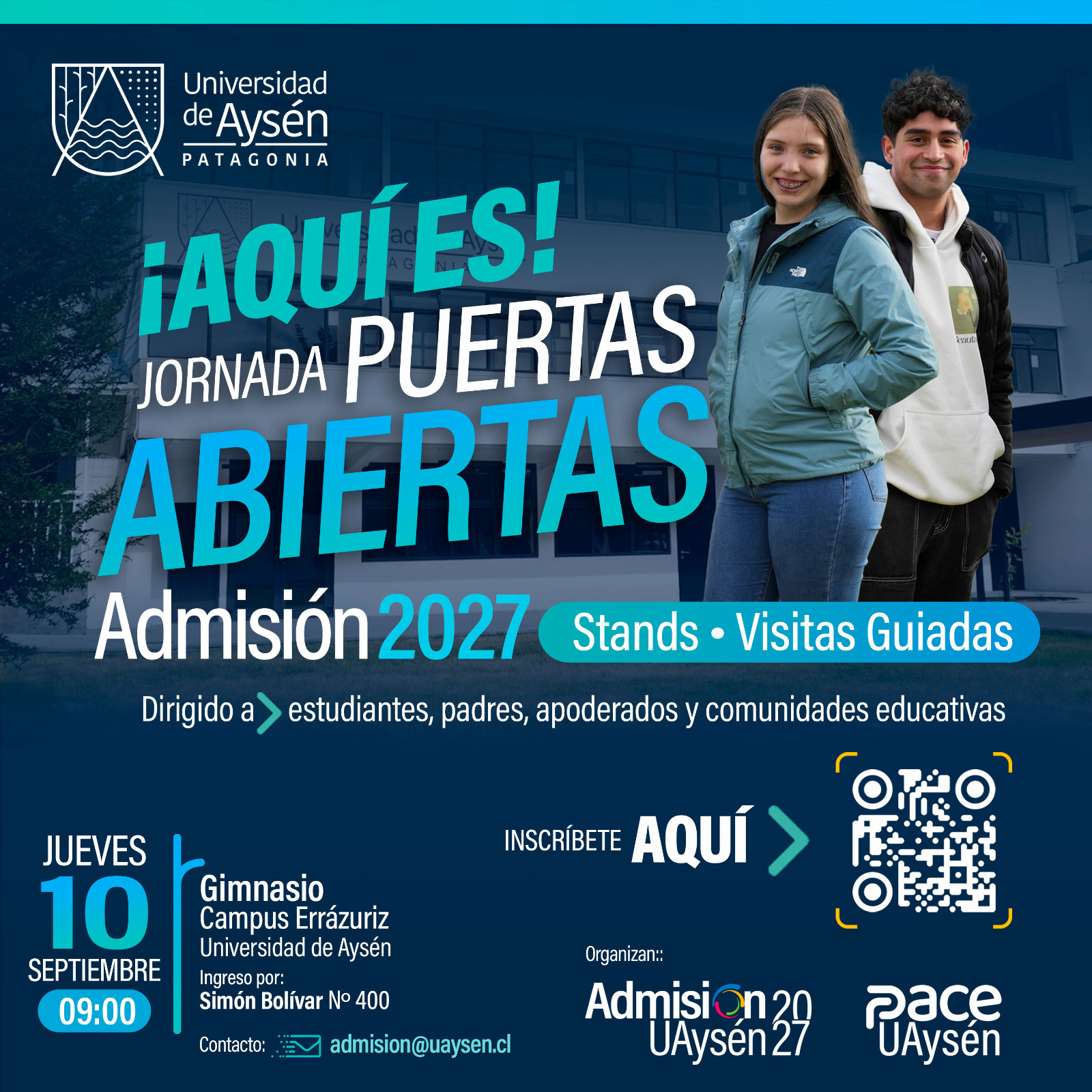 Jornada de Puertas Abiertas 2027