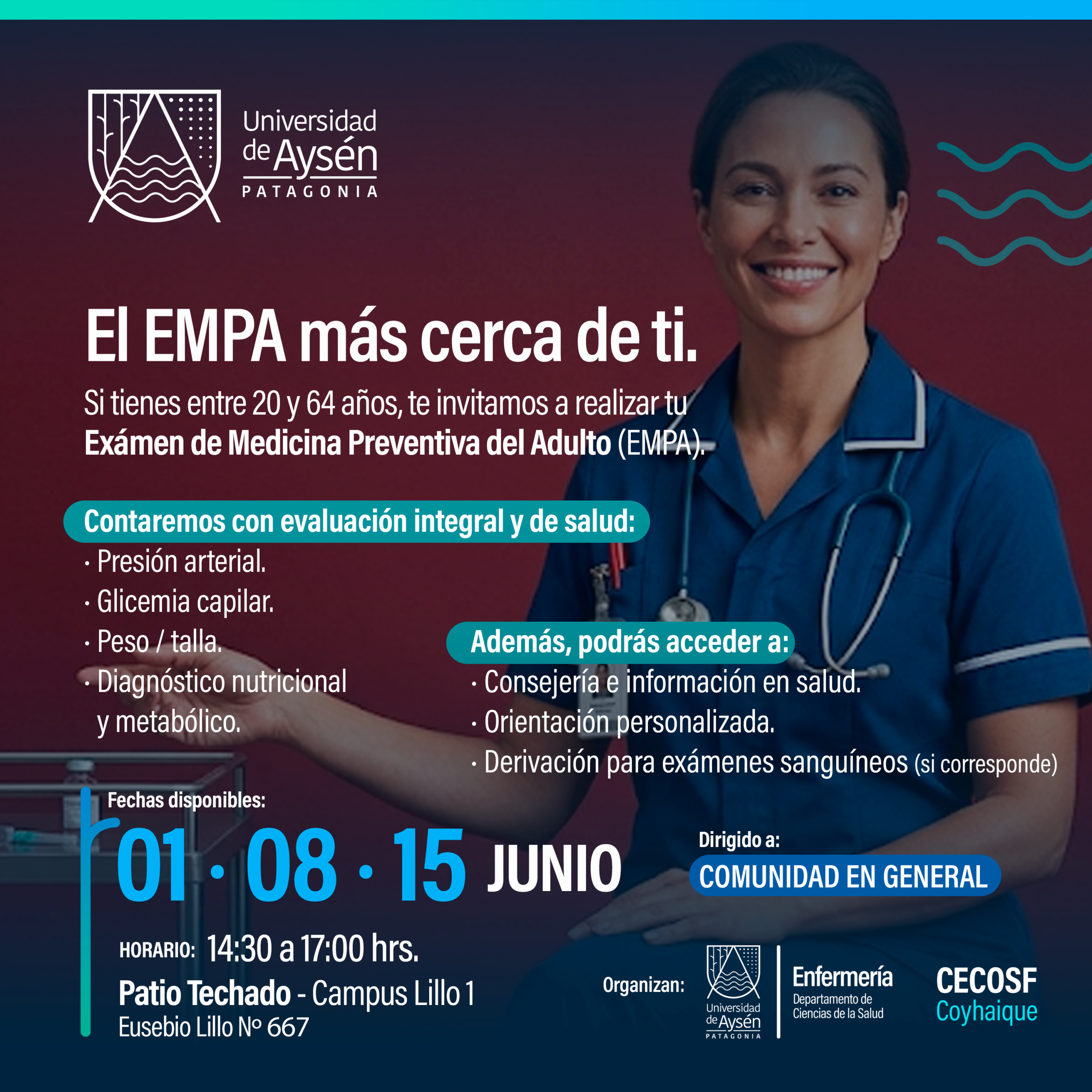 &laquo;El EMPA m&aacute;s cerca de ti&raquo;: Examen de Medicina Preventiva del Adulto