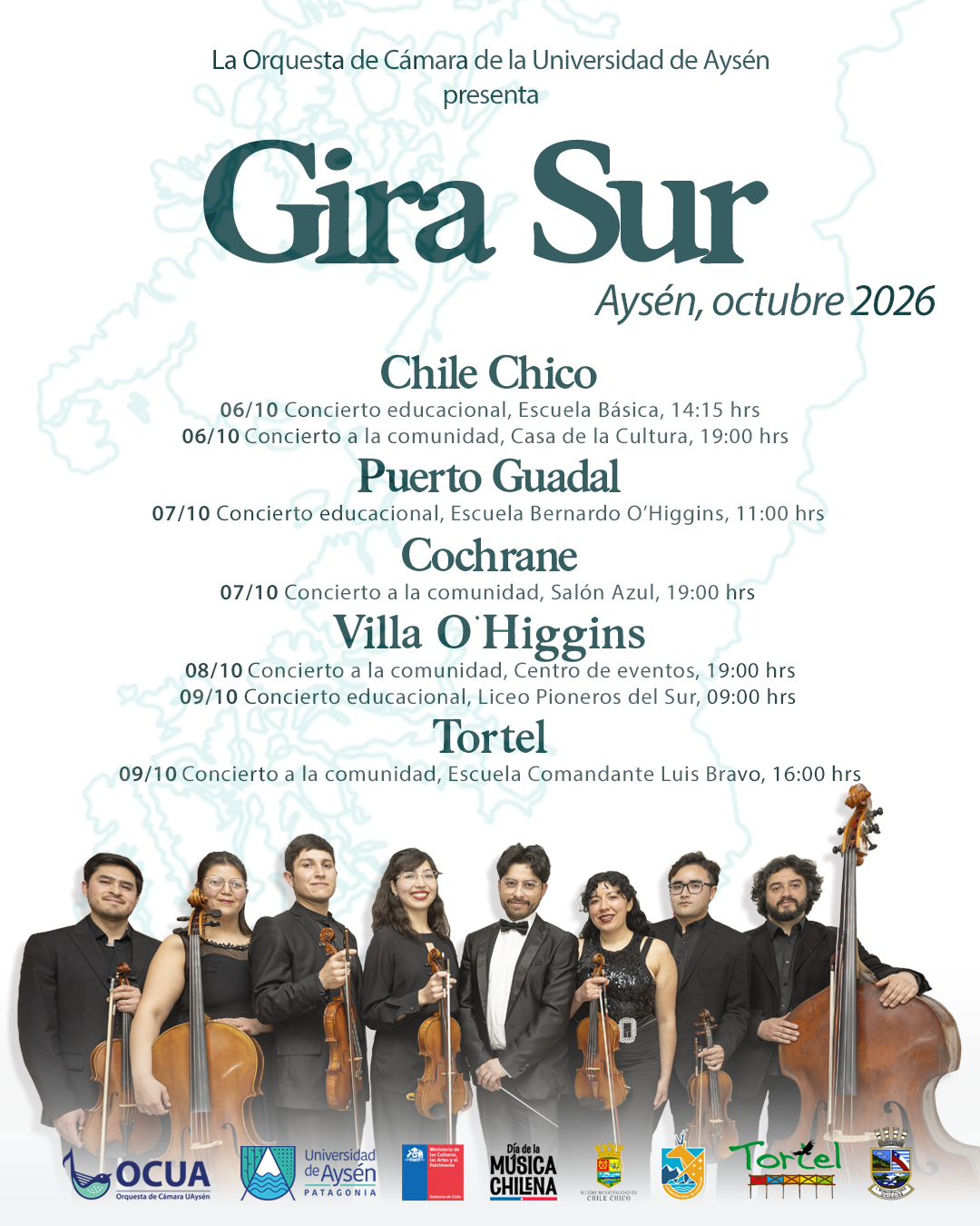 OCUA | Gira Sur, Aysén 2026