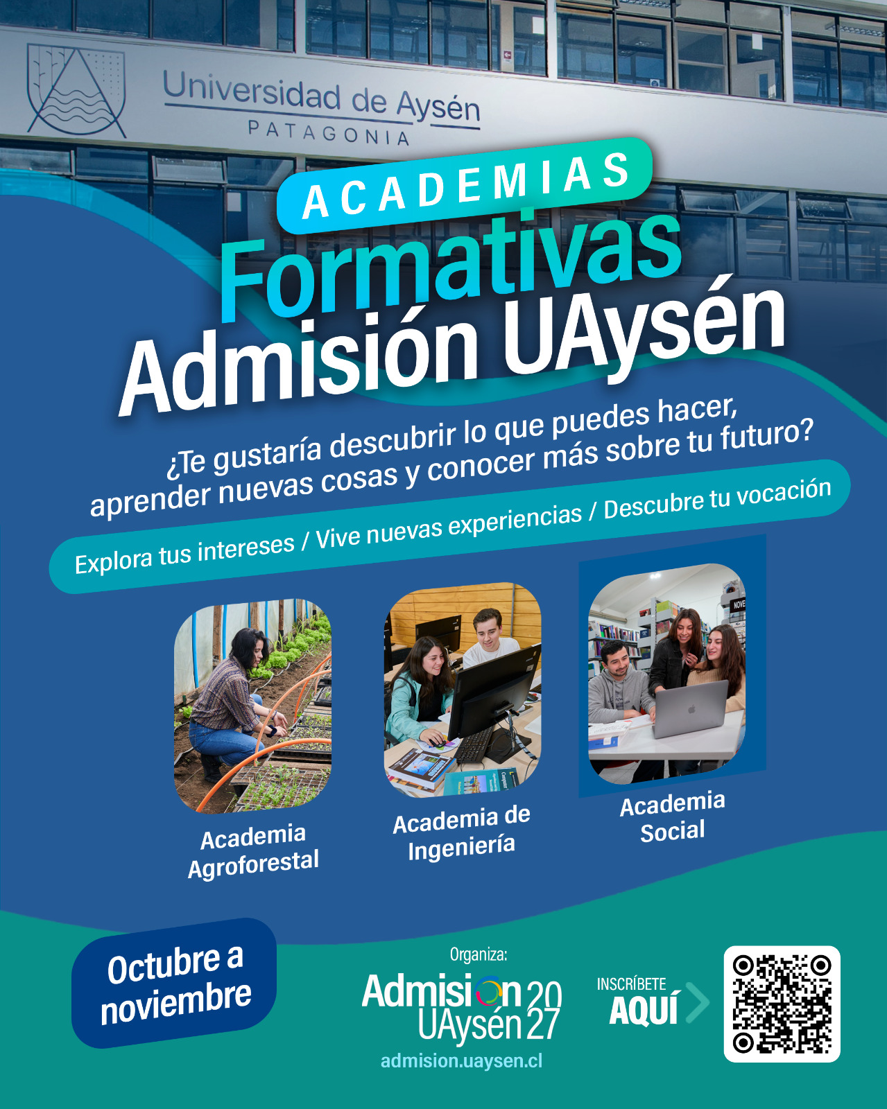 Academias Formativas Admisi&oacute;n UAys&eacute;n